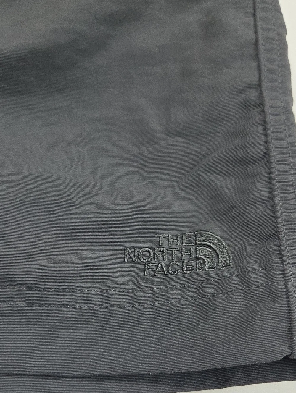 The North Face Charcoal Gray Men's Flat-Front Outdoor Shorts